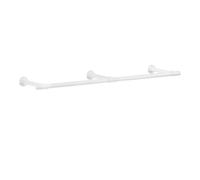 SONGMICS Perchero de Pared, Colgador de Pared, Estilo Industrial, Ahorra Espacio, 30,4 x 170 x 7 cm, Capacidad de Carga de 68 kg, Fácil Montaje, para Espacios Reducidos, Blanco Nube HSR104W01