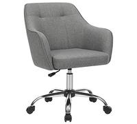 SONGMICS Silla de Estudio Giratoria Altura Ajustable 110 kg