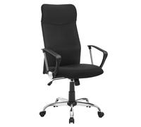 SONGMICS Silla de Oficina, Silla de Escritorio Ergonómica, Silla Giratoria, Asiento Tapizado, Ajustable en Altura e Inclinable, Carga de 120 kg, Negro/Gris/Beige Avena/Rosa Jalea Gris