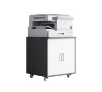 SONGYL-20249 Armario de Almacenamiento Gabinete for Impresora, gabinete con Base móvil de Esquina Redondeada, Almacenamiento, Archivos pequeño for Oficina, información(Grey)