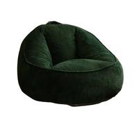 SONGYL-20249 Silla de Piso Sofá Perezoso for Dormitorio, balcón, Silla reclinable for Dormir, Tipo puf Individual(Green,Pequeño)