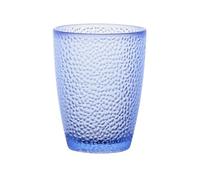 SONGYL-20249 vasos para beber Acrylic Raindrop Textured Drinking Cup, Stackable Heat-resistant Water for Juice Beverages Beer(Blue,Pequeño)