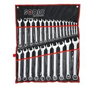 Sonic 602603 - Llave combinada en Bolsa, Juego de 26
