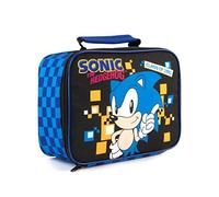 Sonic The Hedgehog Bolsa de almuerzo para niños | Sumérgete en la aventura retro del videojuego para niños | Diviértete con el héroe azul rápido | Material duradero para aventuras activas