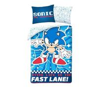 Sonic The Hedgehog Funda Nórdica Cama 90 140x200 + Funda Almohada 70x90