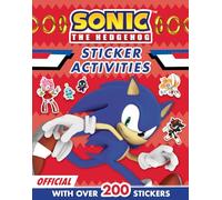 Sonic the Hedgehog Sticker Activities Book: Sticker-Filled Puzzles and Activities Perfect For All Sonic Fans. It Includes 6 Pages of Stickers.