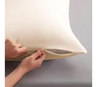 Sonive Funda de Almohada de 40 x 40cm, Juego de 2 Fundas de Almohada