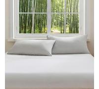 Sonive Fundas de Cojín 40x80cm, Juego de 2, Salón, Dormitorio Gris