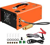 SONLED Compresor de Aire PCP, 300 Bar 4500 PSI Bomba de compresor portátil de Alta presión Transformador Inflador de Rifle neumático de Pistola de Aire, Filtro Separador de Agua y Aceite Incorporado