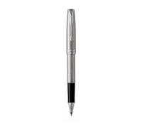 Parker Pens Bolígrafo roller Sonnet – acero inoxidable, adorno paladio, punta fina – estuche regalo