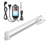Sonnewelt Calentador de invernadero de 135W con termostato calefactor eléctrico para invernaderos con incorporado, ideal para armarios e invernaderos