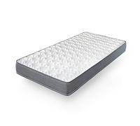 SonnoMATTRESS Colchón Infantil HR Stone 90x190x15cm - Núcleo HR Foam Firme y Resistente, Doble Cara con Memoria de Forma, Tejido Aloe Vera Antibacteriano y Transpirable, Ideal para Camas Nido