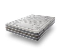 SonnoMATTRESS Colchón Viscografeno HR Magnetic Plata 150x190x30cm - Núcleo HR Firme y Adaptable, viscografeno ionizante y atérmico, Mejora la circulación y Descanso higiénico