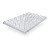 Topper Viscoelástico Luxury Cotton de SonnoMattress, Altura 10 cm White 150x190