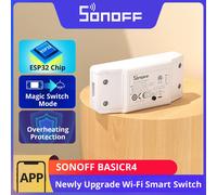 SONOFF BASIC R4 Wi-Fi ESP32 Chip interruptor inteligente escena inteligente modo de interruptor mágico eWeLink Control remoto con S-MATE2 R5 Alexa Google