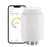 Sonoff Cabezal Termostático Inteligente TRVZB para Radiadores, Zigbee, Pantalla LED, Control por voz