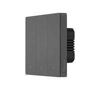 Sonoff M5 Interruptor Inteligente Pressão de 3 canais 86mm Cinza WiFi - Sonoff M5-3C-86