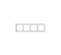 Sonoff Marco M5 Frame – Moldura cuádruple para interruptores 80 mm – Blanco