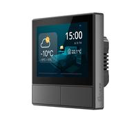 Sonoff NSPanel Preto Ecrã Táctil Inteligente Multifunções WiFi/Bluetooth c/ Interruptor