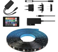 Sonoff L2-5M: Kit de tira LED inteligente, resistente al agua, de 5 metros, RGB, con control remoto y fuente de alimentación Wi-Fi