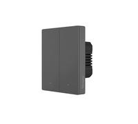Sonoff M5-2C-80 Preto Interruptor de Parede Duplo WiFi de Encastrar