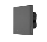 Sonoff M5-2C-86 Preto Interruptor Inteligente Duplo Smart WiFi de encastrar