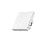 Sonoff M5 Interruptor Inteligente Pressão de 3 canais 80mm Branco WiFi Matter - Sonoff M5-3C-80W