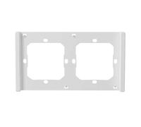 Sonoff M5 Frame - Moldura Dupla para Interruptores Sonoff M5 80mm em Branco