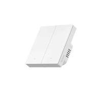Sonoff M5 Interruptor Inteligente Pressão de 2 canais 86mm Branco WiFi Matter - Sonoff M5-2C-86W