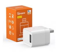 SONOFF Micro ZigBee 3.0 USB Adaptador Inteligente 36W, Extensor de red ZigBee, Transmisión de Datos USB 2.0 de alta Velocidad, Control por voz, Requiere Concentrador, Funciona con Alexa/Google