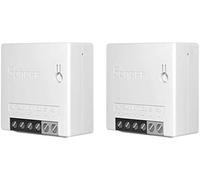 SONOFF MINI 2PCS 10A - Interruptor inteligente inalámbrico Wi-Fi Módulo de automatización del hogar DIY Compatible con Amazon Alexa