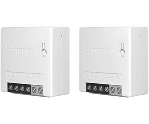 SONOFF MINI 2PCS 10A - Interruptor inteligente inalámbrico Wi-Fi Módulo de automatización del hogar DIY Compatible con Amazon Alexa
