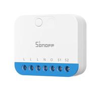 SONOFF Mini DIM Zigbee - Interruptor regulador de intensidad para LED regulable, transformadores electrónicos, bombillas incandescentes y halógenas, Zigbee 3.0, requiere cable neutro, medición de