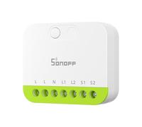Sonoff Interruptor inteligente Zigbee MINI-ZB2GS – 2 canales, Zigbee 3.0, 16A, compacto
