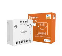 SONOFF Relé de contacto seco MINI-ZBD Zigbee 3.0, entrada CA/CC, compatible con Alexa y Google Home