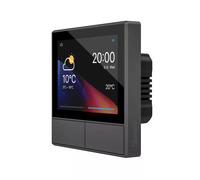 Sonoff NSPanel Preto Ecrã Táctil Inteligente Multifunções WiFi/Bluetooth c/ Interruptor