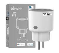 Sonoff Enchufe inteligente S60TPF Wi‑Fi – Monitoreo energético, programable, compatible Alexa/Google