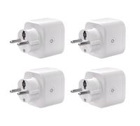 SONOFF S61s Tomada Inteligente WiFi 16A/3840W - Control Remoto & Voz, Medidor de Consumo Eléctrico, Temporizador, Compatible Matter con Alexa, Google y Apple Home (Paquete de 4)