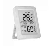 SONOFF SNZB-02DR2 AirGuard TH Sensor de Temperatura y Humedad Zigbee con Pantalla LCD de 3.6'' para Monitoreo Inteligente del Hogar y Escenas Inteligentes