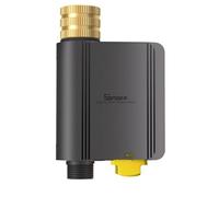 SONOFF SWV-ZNE Hydro ONE Lite Zigbee - Temporizador inteligente de aspersor, entrada de latón, temporizador de riego de programación adaptable a la intemperie para jardín y césped, funciona con Alexa