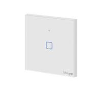 Sonoff T1EU1C-TX Branco Interruptor de Parede Simples Táctil Inteligente WiFi+RF