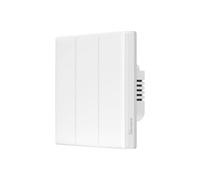 Sonoff Interruptor de pared TX Ultimate T5-3C-86 triple táctil Wi-Fi empotrable RGB vibración y sonido