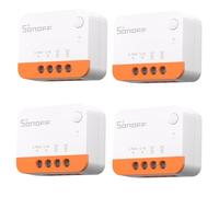 Sonoff Interruptor inteligente Zigbee ZBMINIL2 – sin neutro, 2 vías, Alexa/Google – 4 unidades