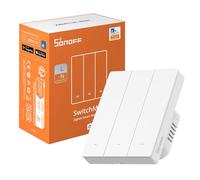 Sonoff Interruptor de pared inteligente M5 3 canales Zigbee 80 mm Blanco