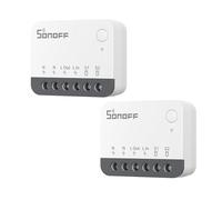Interruptor inteligente Zigbee SONOFF ZBMINIR2 Extreme con modo de relé desmontable, control de interruptor externo, inteligencia para tu iluminación a través de eWeLink