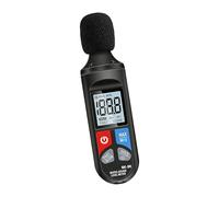 Sonómetro Decibel - 30-130dB Dispositivo de Medición Ruido | Nivel de Sonido Alta Precisión | Monitor de Audio DB Digital Modo A/C Pantalla LCD Retroiluminada Para Hogar Oficina Aula Aula Vecina