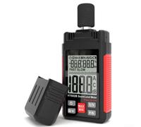 Sonómetro Digital 30-130dBA Medidor Decibelios para preciso Sonómetro(HT602B)