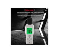 Sonómetro digital profesional de 30-130 dB - Medición en decibelios - Pantalla LCD