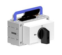 Sontheimer Conmutador 16 A 4 polos 7,5 kW - 0-Not ULO16/4T/NS/Z101/F976, conmutador/negro, 2 x 4 x 16 A