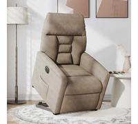 SooIarix Sillón de relax eléctrico con ayuda para levantarse, tejido de microfibra, respaldo ajustable, capacidad de carga de 110 kg, para personas mayores y salones